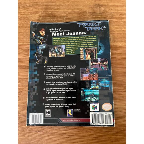 Perfect Dark The Official Nintendo Player's Guide Book - Picture 3 of 5